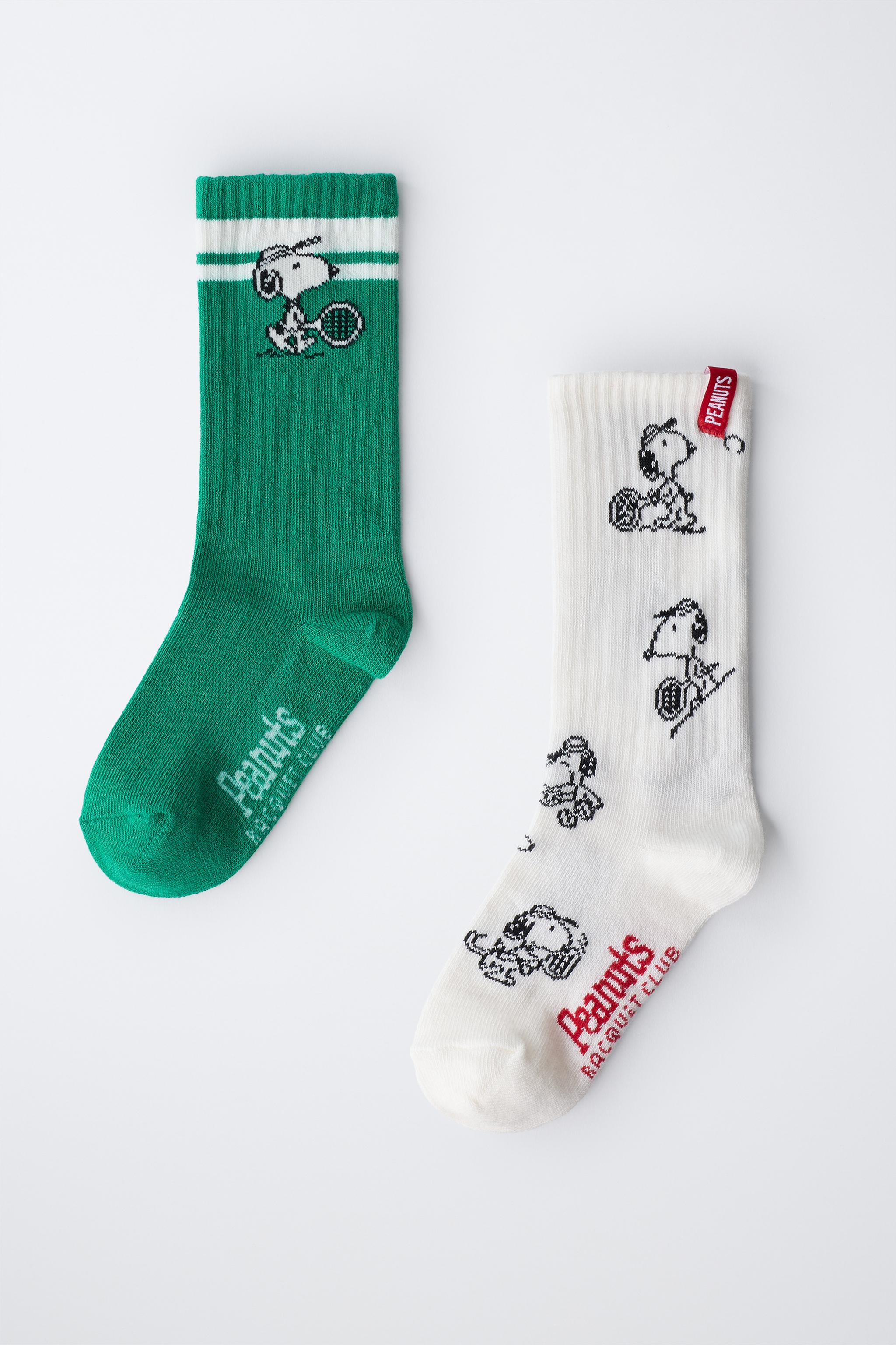 TWO-PACK OF SNOOPY PEANUTS™ LONG SOCKS